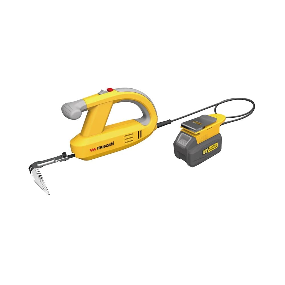 Amazon | ムサシ(MUSASHI) 充電式除草バイブレーター18Vバッテリー